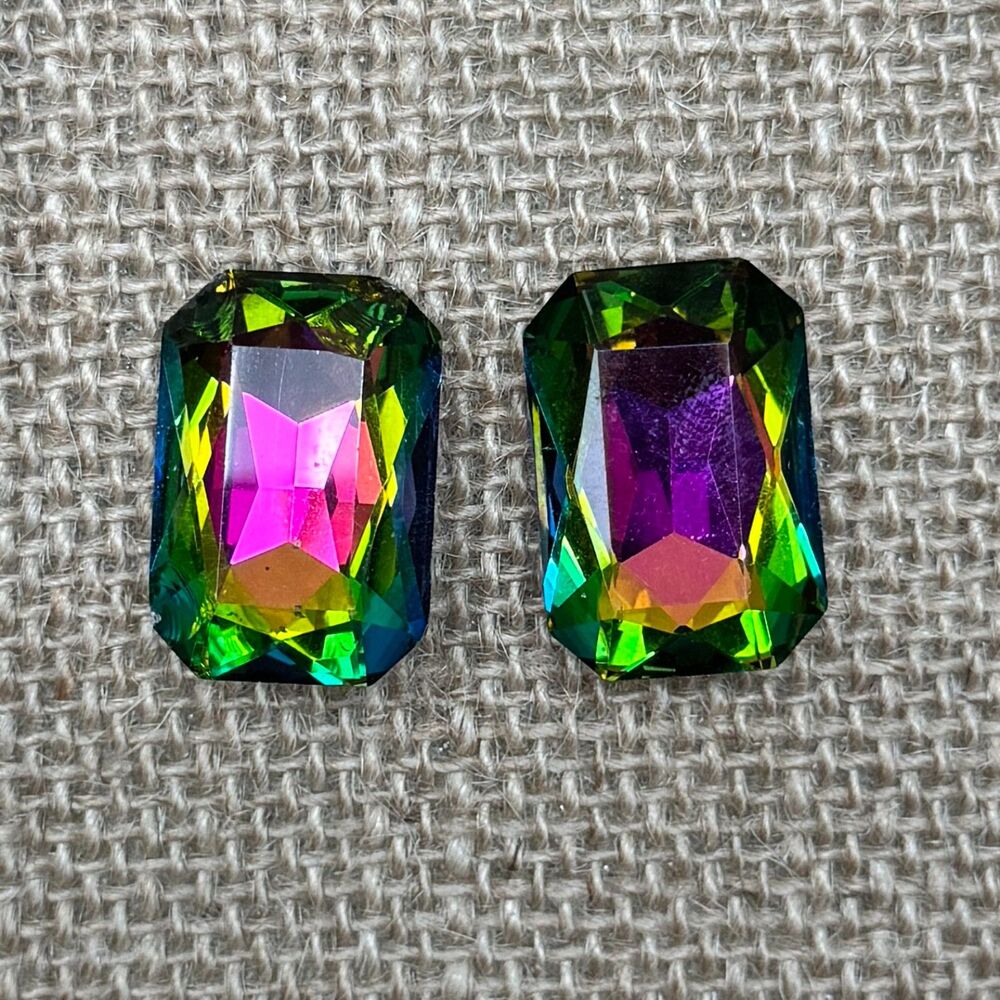 5/$25 Dragon's Gemstone Stud Earrings